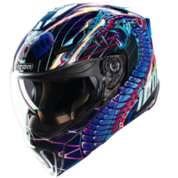 Отваряема каска ICON Threshold™ Synthwave Lazer Cobra Modular