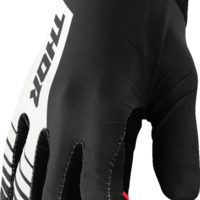 Мотокрос ръкавици THOR AGILE ANALOG BLACK/RED/WHITE