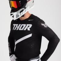 Мотокрос джърси THOR SPORTMODE BRAVE BLACK