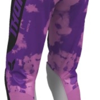 Дамски мотокрос брич THOR WMN LAUNCHMODE BLEACH BLK/ORCH