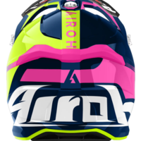 Мотокрос каска AIROH STRYCKER BLAZER BLUE PINK GLOSS