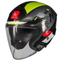 Скутер каска MT COSMO SV SILENCE B3 YELLOW GLOSS