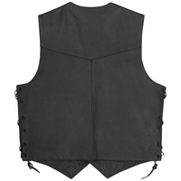 Кожен мото елек A-PRO WILD BLACK