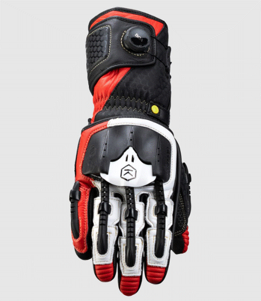 Кожени ръкавици KNOX Handroid MK5 RED