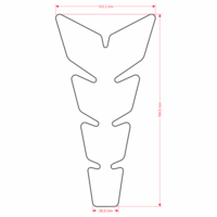 Протектор за резервоар  CGAN124P/PR3558