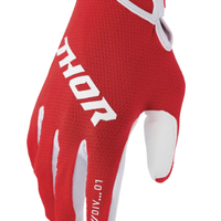Mотокрос ръкавици THOR RIDEMODE STATIC RED