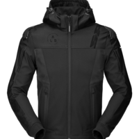 Текстилно мото яке SPIDI HOODIE WARRIOR BLACK