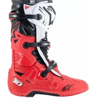Мотокрос ботуши ALPINESTARS TECH 10 ENDURO BRIGHT RED/BLACK/WHITE