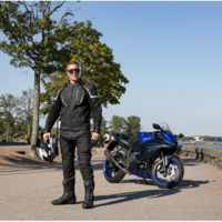 Кожен панталон Lindstrands Sanden Black