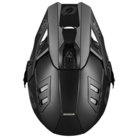 Ендуро каска O'NEAL EX-SRS SOLID BLACK V.24