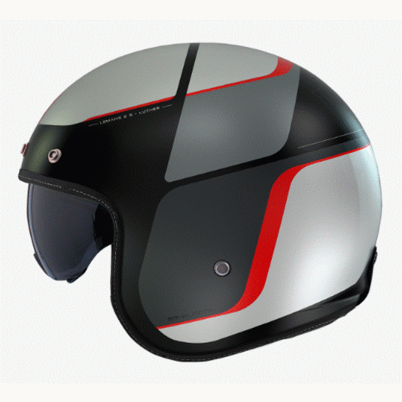 Каска за скутер MT LE MANS 2 S SV LUTHER B15 MATT
