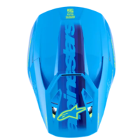 Мотокрос каска ALPINESTARS SM3 FORCE CYAN