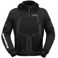 Текстилно мото яке SPIDI HOODIE WARRIOR H2OUT BLACK