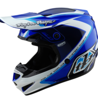 Детска мотокрос каска TROY LEE DESIGNS GP Shutter - Blue/White