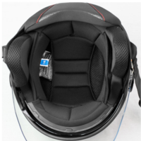 КАСКА ЗА СКУТЕР A-PRO TRAFFIC BLUE