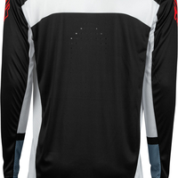 Мотокрос блуза FLY RACING Lite- Black/White/Denim Grey