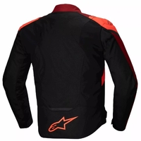 Текстилно яке ALPINESTARS T-JAWS V4 WATERPROOF BLACK/RED FLUO