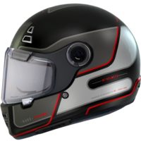 Каска MT JARAMA BAUX E15 MATT FLUOR RED