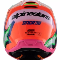 Детска мотокрос каска ALPINESTARS SM3 DEEGAN OR/PU