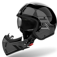 Kаска за скутер AIROH Raster Dark Grey Gloss