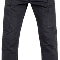 Мото дънки JOHN DOE CARGO MONO BK/BK LONG