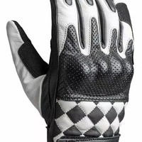 Кожени ръкавици JOHN DOE TRACKER RACE WHITE/BLACK