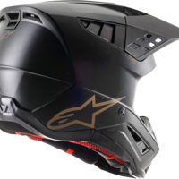 Мотокрос каска ALPINESTARS SM5 BLACK/BROWN