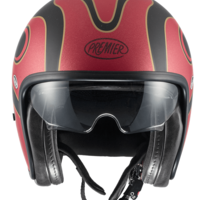 Каска PREMIER Vintage FR RED