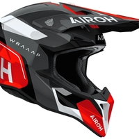 Мотокрос каска AIROH WRAAAP VISION Conquer RED Gloss
