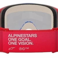 Мотокрос очила ALPINESTARS VISION 5 CORP RED/WT/BL MIRROR-BLUE