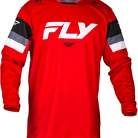 Мотокрос блуза FLY RACING Kinetic Prix- Red/Grey/White