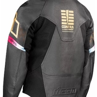 Кожено яке ICON Contra3™ RIZZ RIZZ BK