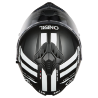 Каска O'NEAL CHALLENGER WARHAWK BLACK/WHITE/RED V.25