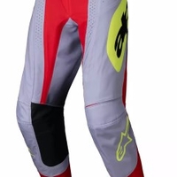 Мотокрос брич ALPINESTARS TECHSTAR MELT RED/GRAY