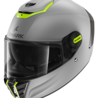 Каска SHARK SPARTAN RS SILVER/YELLOW FLUO MATT