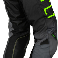 Детски мотокрос брич FLY RACING Kinetic Prodigy-Charcoal/Neon Green/True Blue