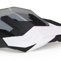 Предпазител за кормило RACETECH HP3 Adventure Handguards White/Black