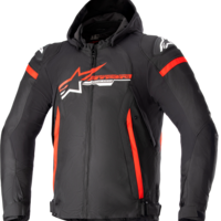 Текстилно мото яке ALPINESTARS Zaca Waterproof BLACK/RED/WHITE