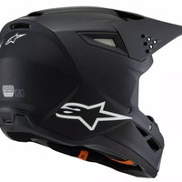 Детска мотокрос каска ALPINESTARS SM3 SOLID BLACK