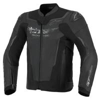 Кожено яке ALPINESTARS GP FORCE V2 BLACK/BLACK