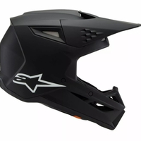 Детска мотокрос каска ALPINESTARS SM3 SOLID BLACK