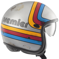 Каска PREMIER  Vintage Platinum Edition Silver