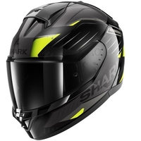 Каска SHARK RIDILL 2 BERSEK BLACK/GREY/YELLOW FLUO