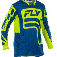 Мотокрос блуза FLY RACING Lite L.E. Lancer - Navy/Hi-Vis