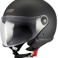 КАСКА ЗА СКУТЕР MT STREET S PURE A1 BLACK MATT