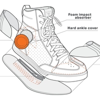 Мото боти SHIMA BLAKE BROWN