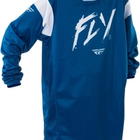Детска мотокрос блуза FLY RACING Kinetic Stoke- Navy/White 2025