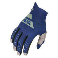 Мотокрос ръкавици O'NEAL PIN IT SLIP ON BLUE/GREEN V.26