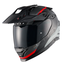 Адвенчър каска NEXX  Y.TRAVL QUEST BLACK RED