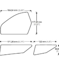 Протектор за резервоар ONE DESIGN COVER YAMAHA MT 07 2014-2017г GREY
